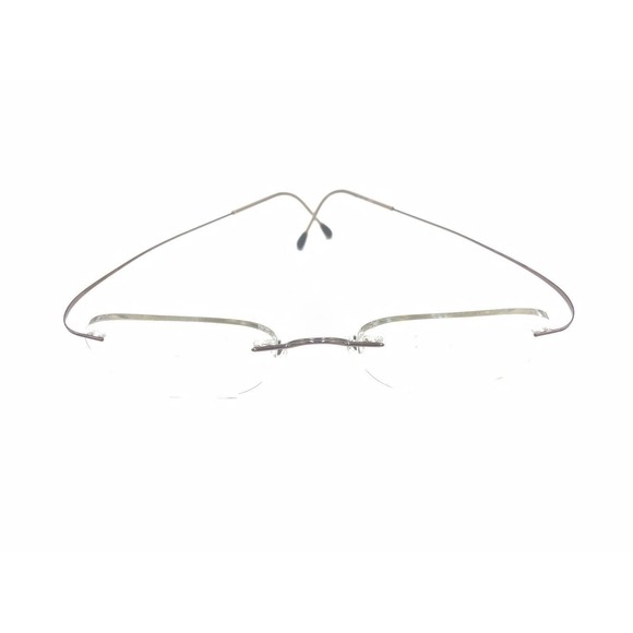 Silhouette 7395 40 6055 Titanium Brown Rimless Eyeglasses Frames 19 145 Austria - Picture 2 of 13